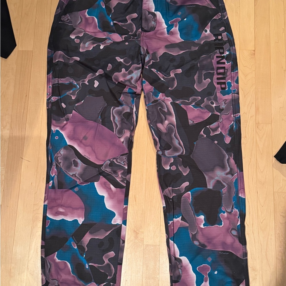 Psychedelic Rip N Dip Pants 34